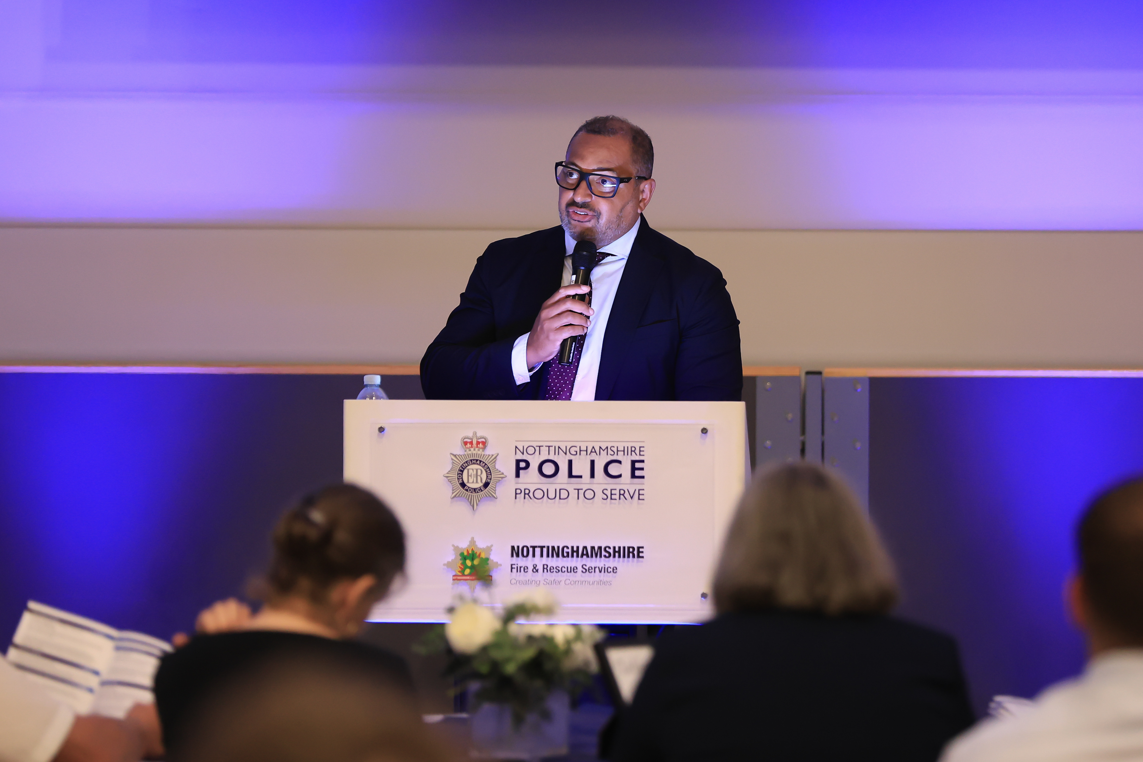 PCC Gary Godden giving a speech at the PCC Awards PCC Gary Godden giving a speech at the PCC Awards