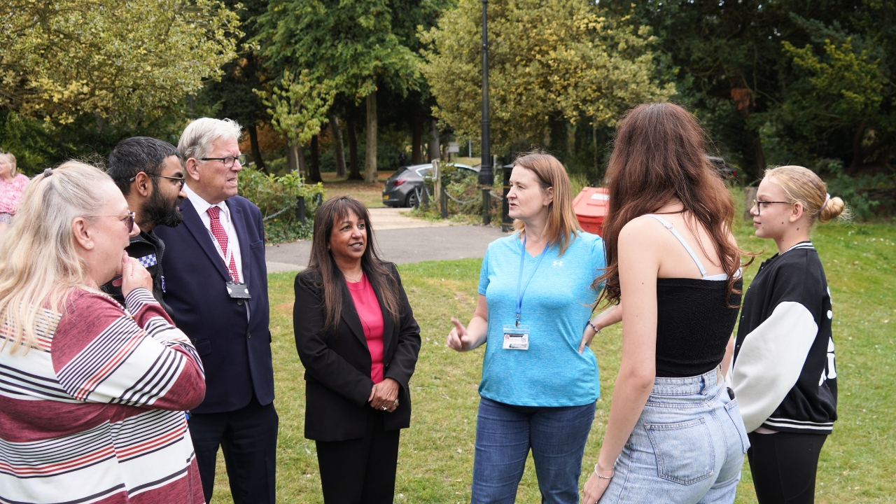 Partners at Arnot Hill Park