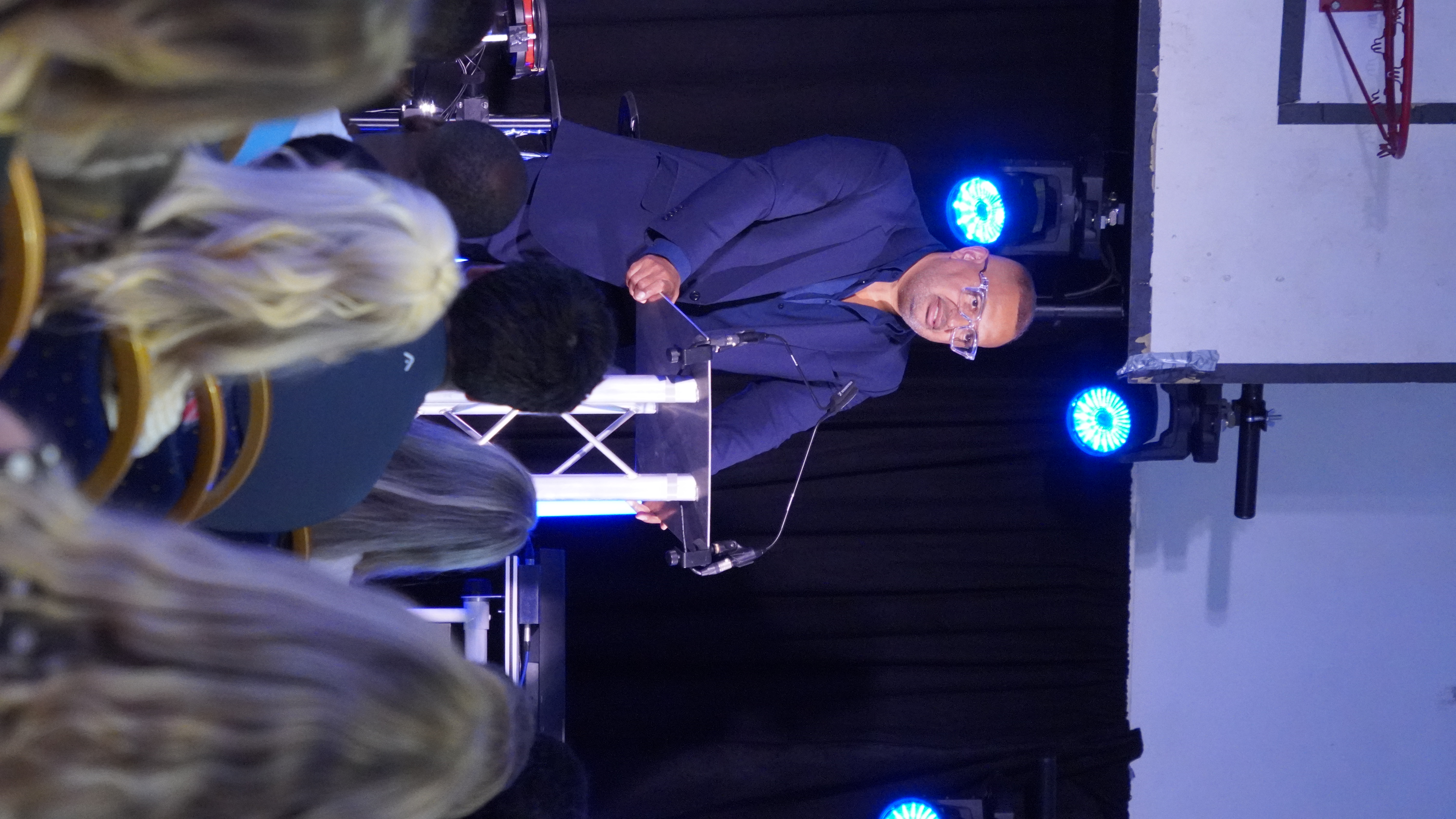 PCC Godden speaking at the event