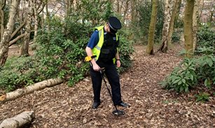 PCSO Chris LOWE  weapon sweep