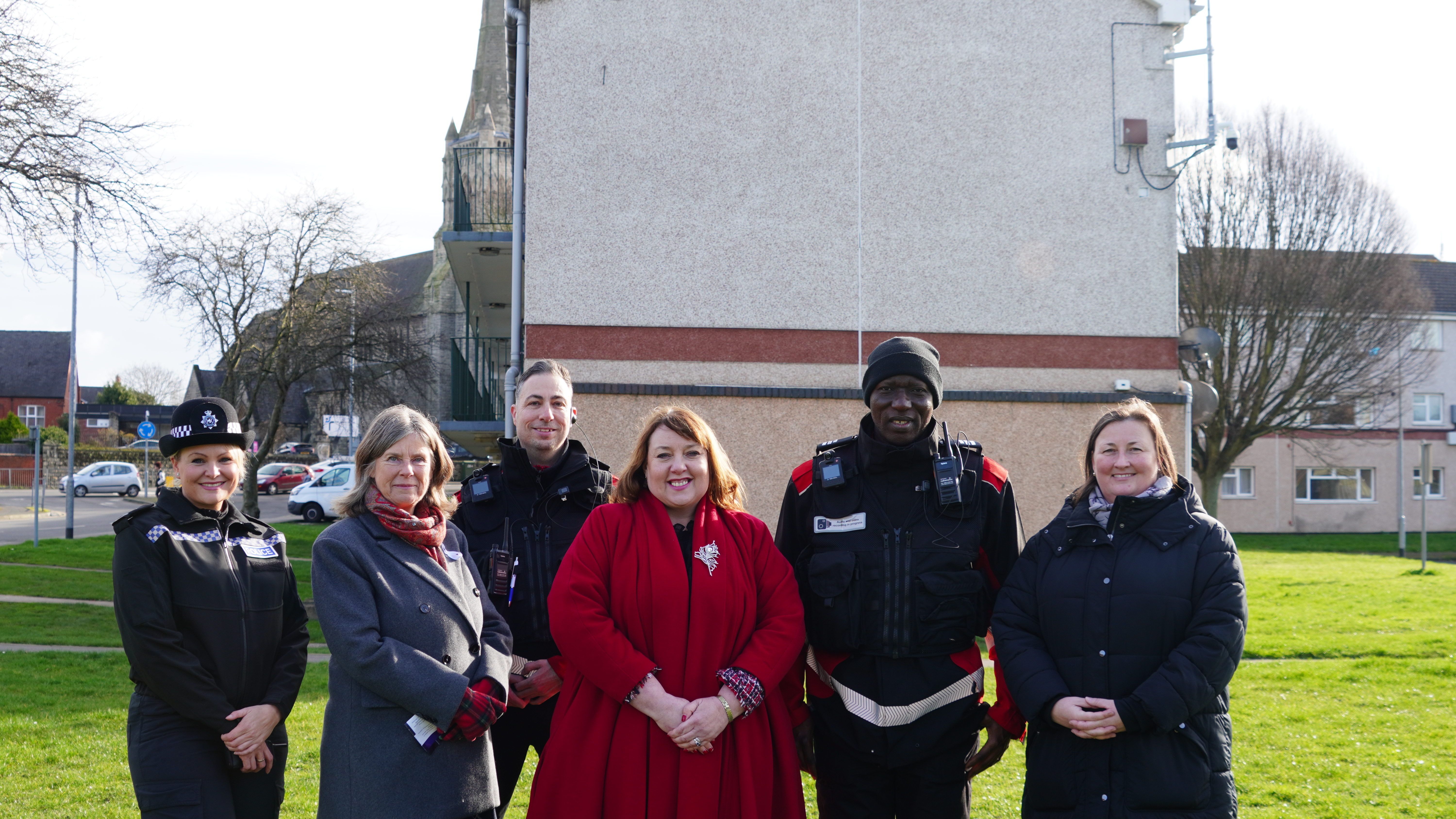 Sandy Lane Group Picture - Safer Streets