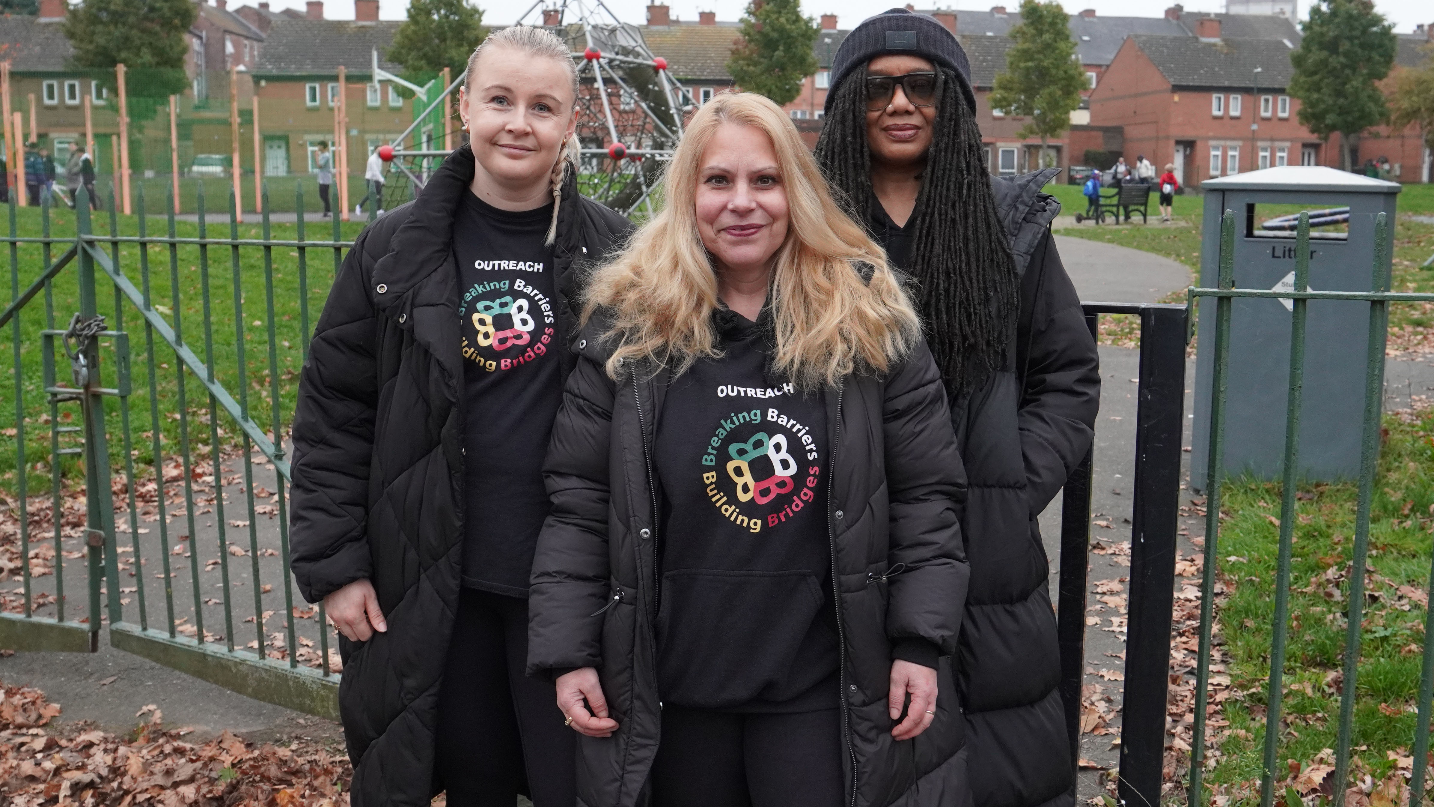 Breaking Barriers Building Bridges staff 