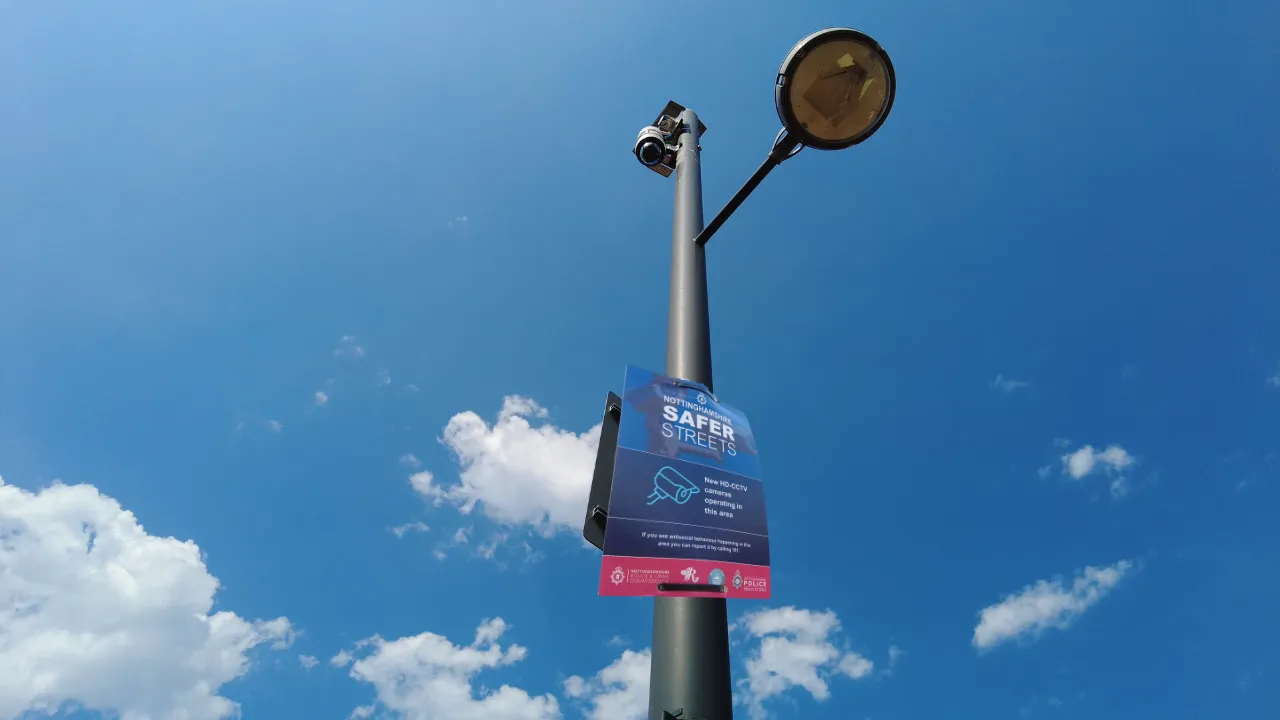 New Safer Streets CCTV Camera