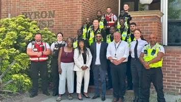 High-visibility patrol officers