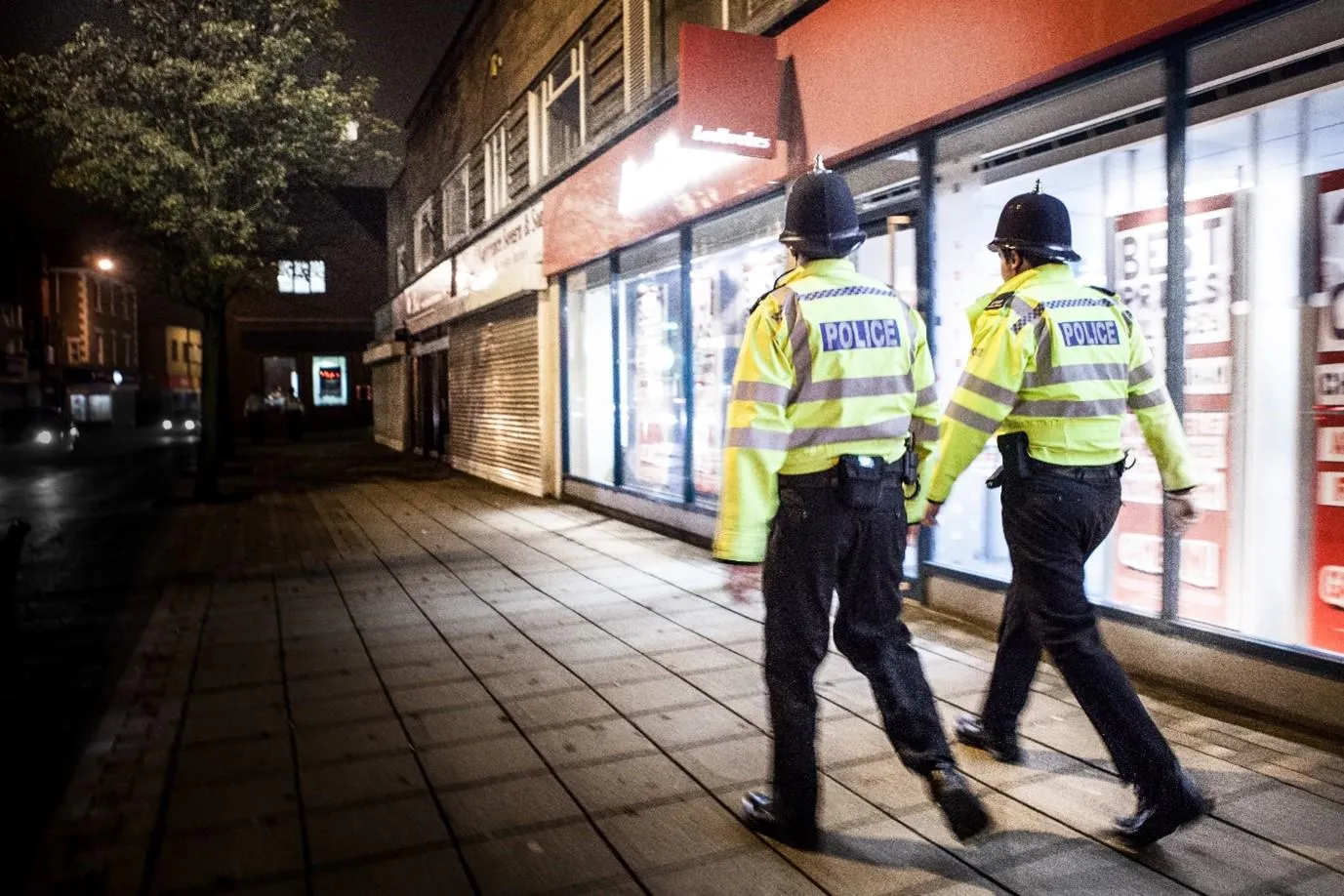 Hotspot policing in action