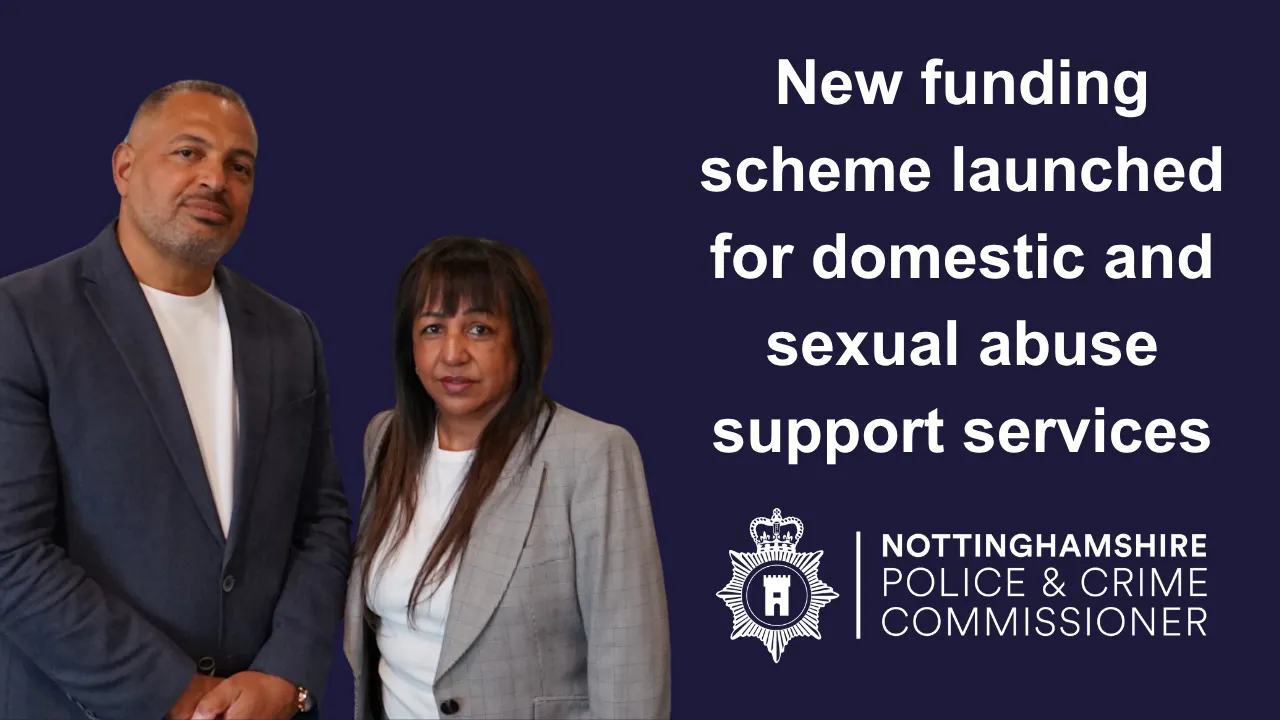 PCC Gary Godden and Deputy PCC Angela Kandola