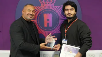 PCC with the Officer Muhammad