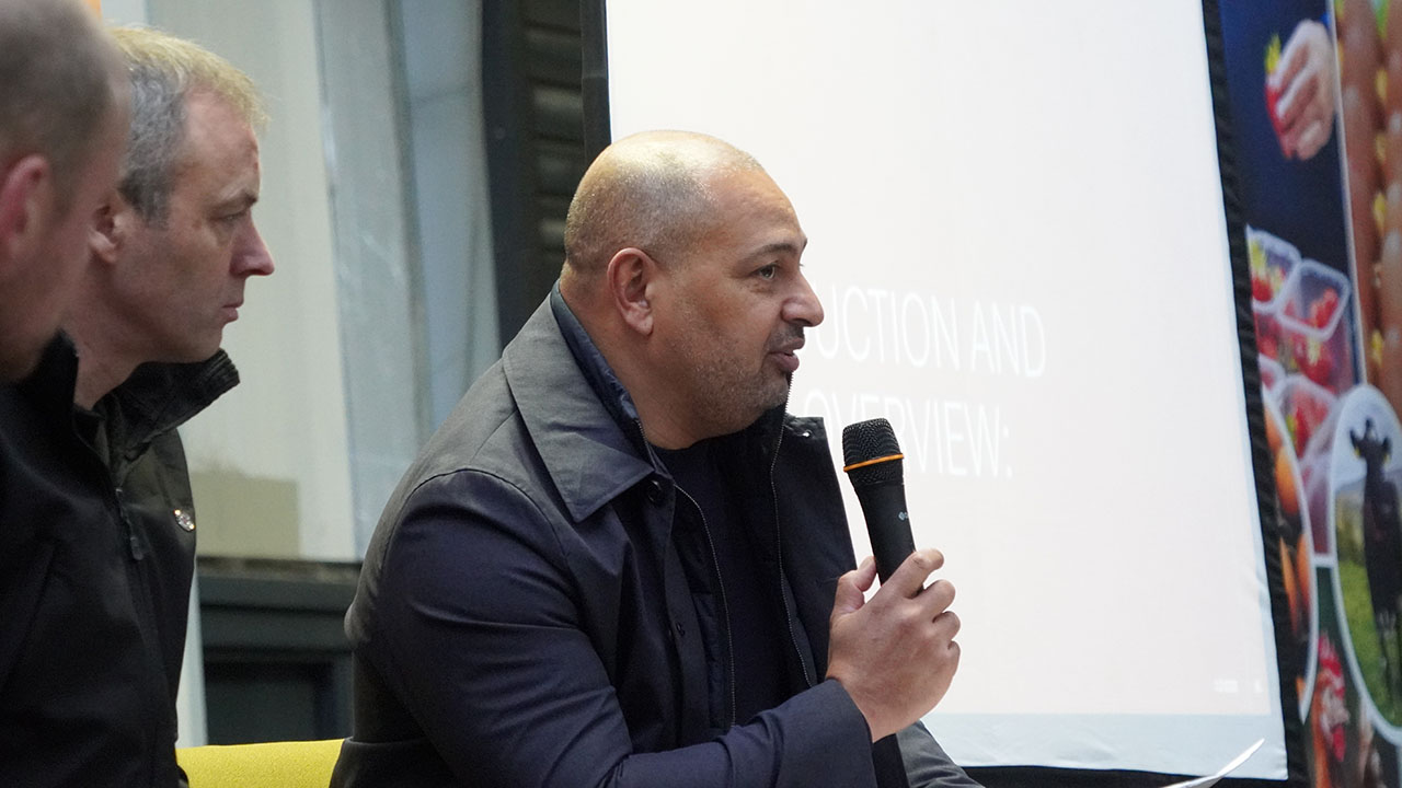 PCC Gary Godden at the recent farm safety event