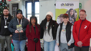 Partners came together at Newark Northgate train station recently