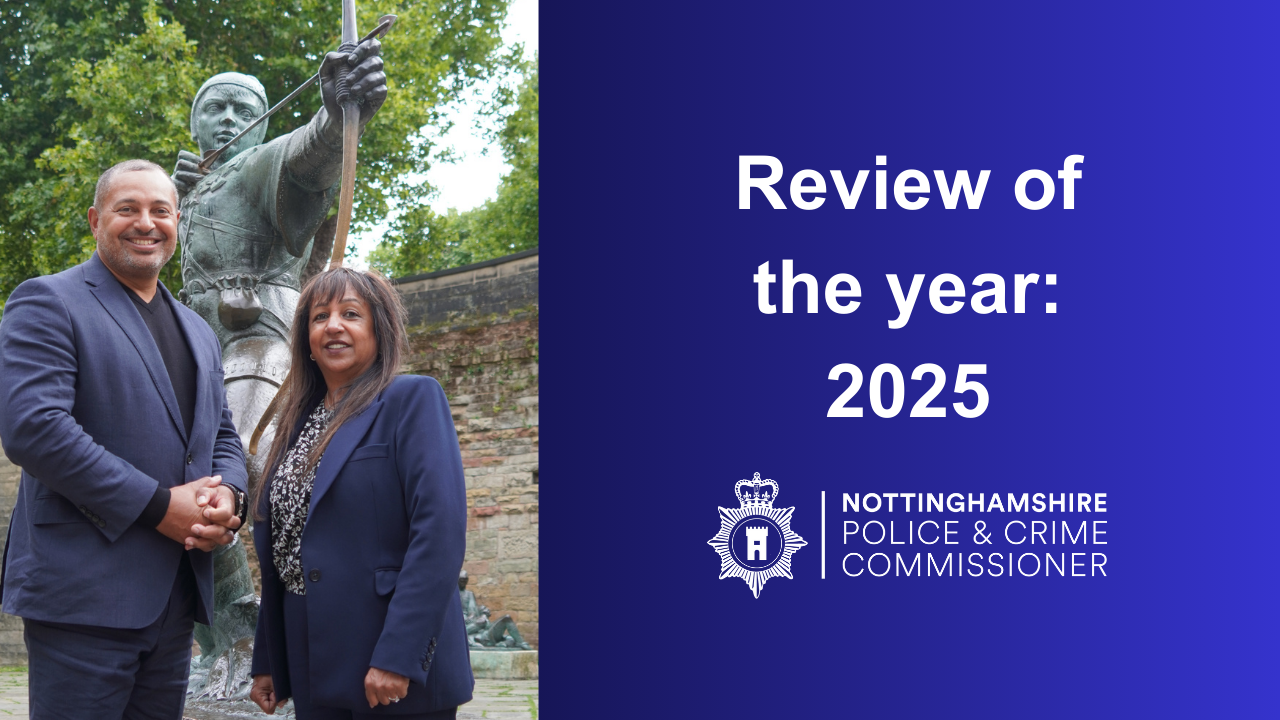 Image of PCC Gary Godden and DPCC Angela Kandola