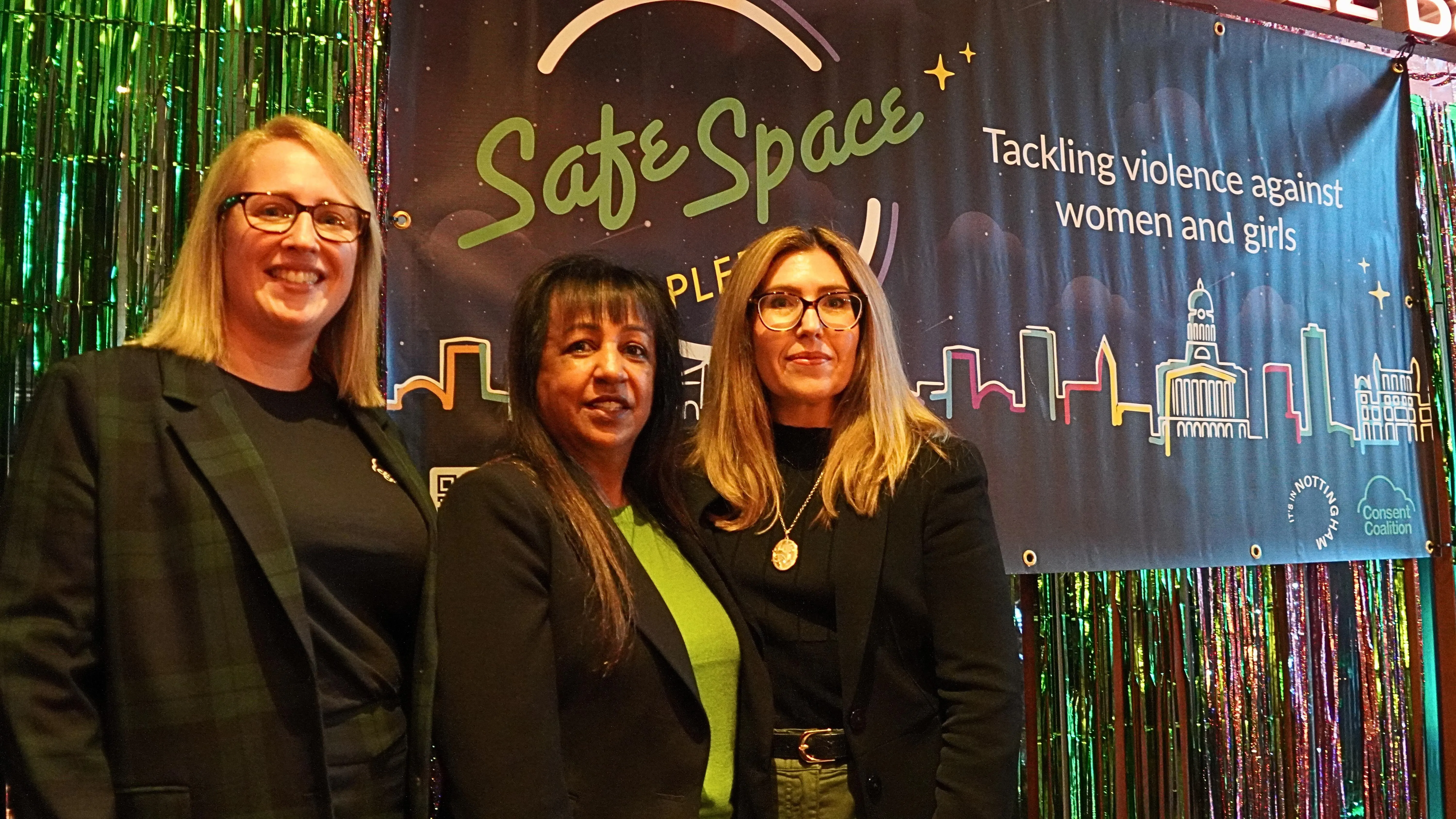Deputy PCC Kandola at the Safe Space website launch