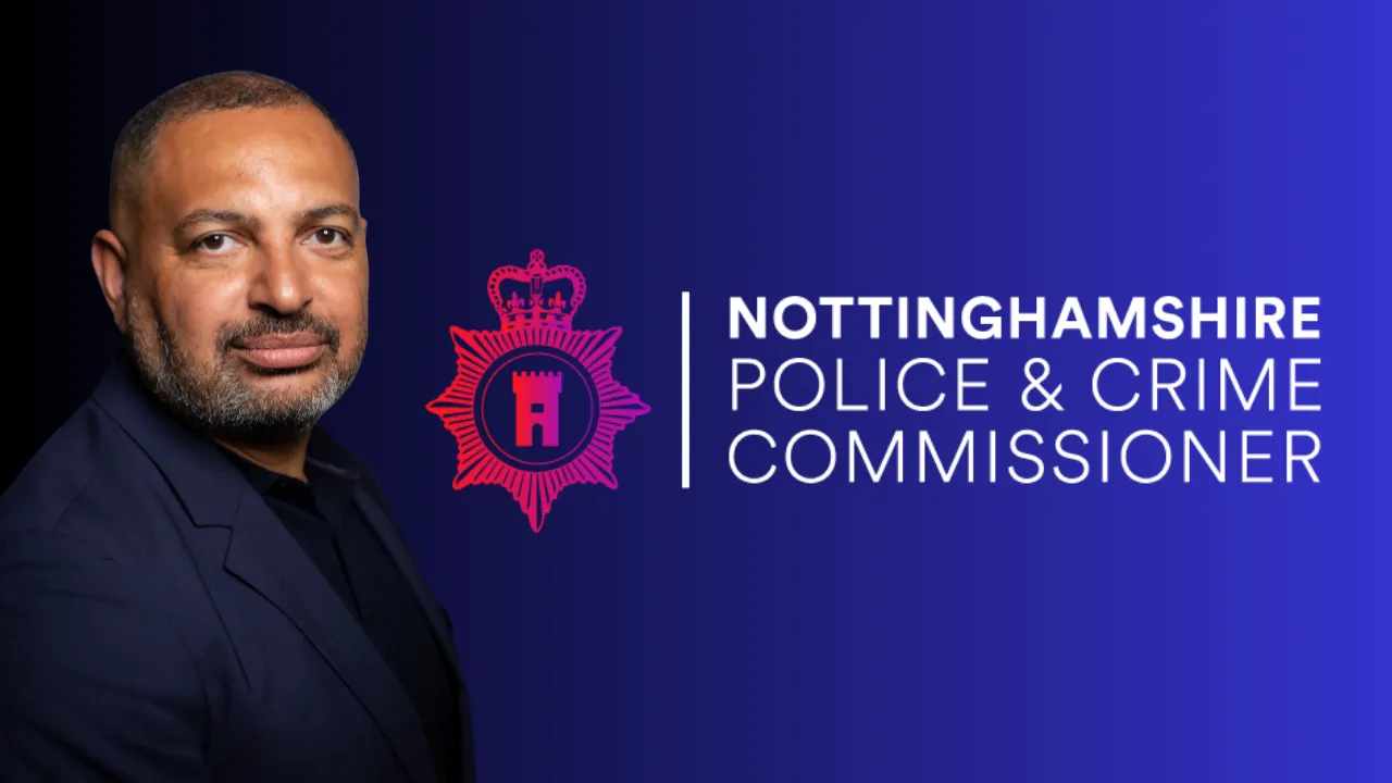 PCC Gary Godden and the OPCC logo