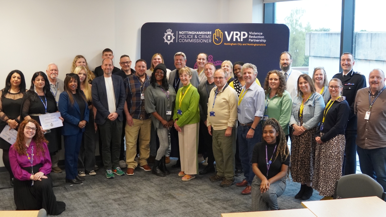 Volunteers at the event