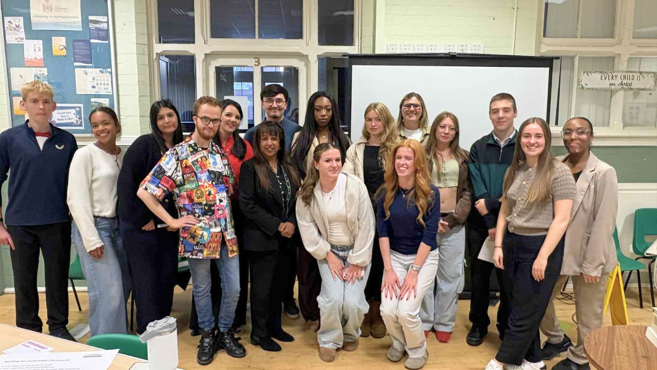 Youth Commission members with DPCC 