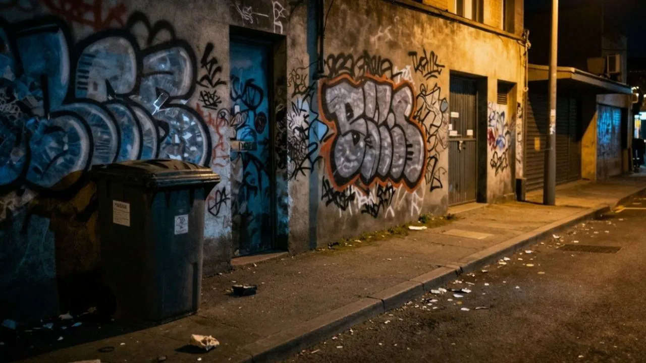 Graffiti and other types of antisocial behaviour