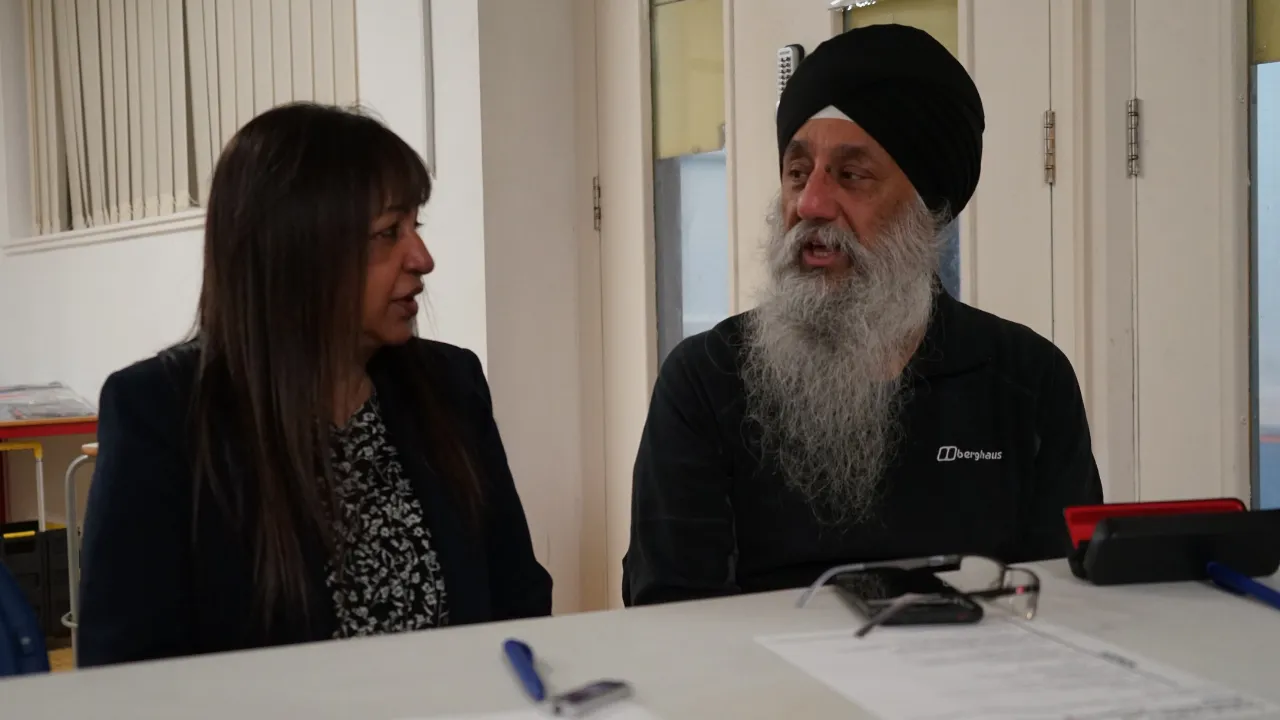 Deputy PCC Angela Kandola speaks to faith leaders
