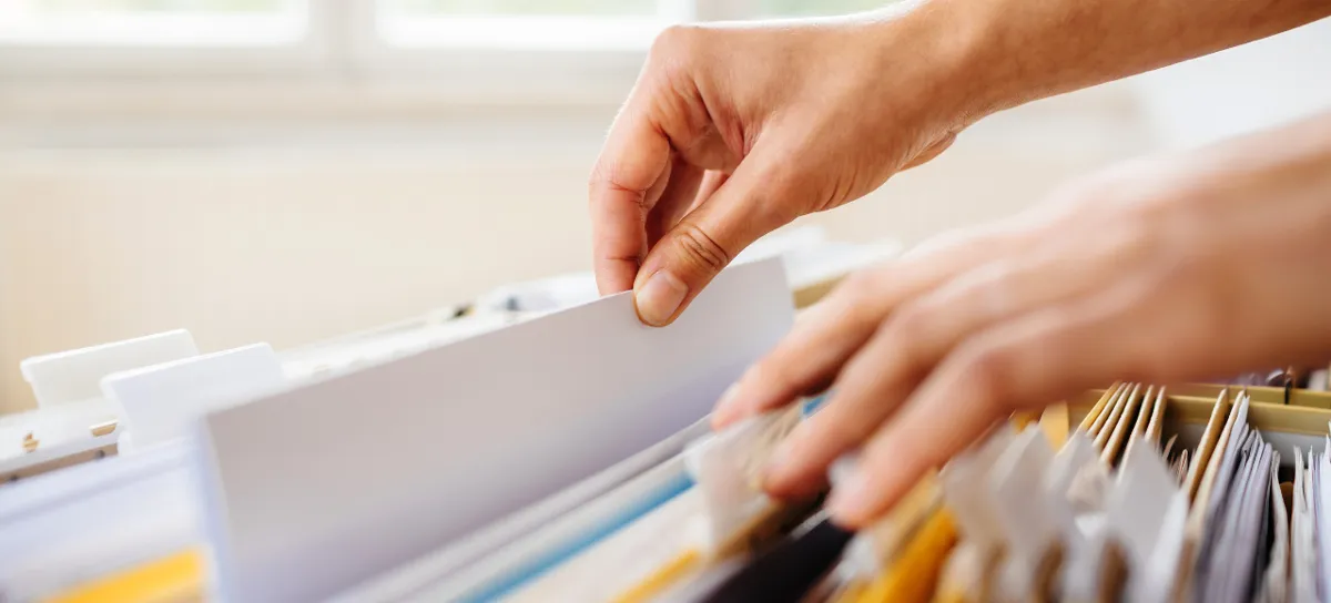 Generic image of files.