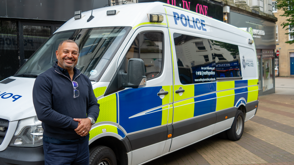 Police and Crime Commissioner Gary Godden.