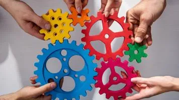 A picture showing collaboration