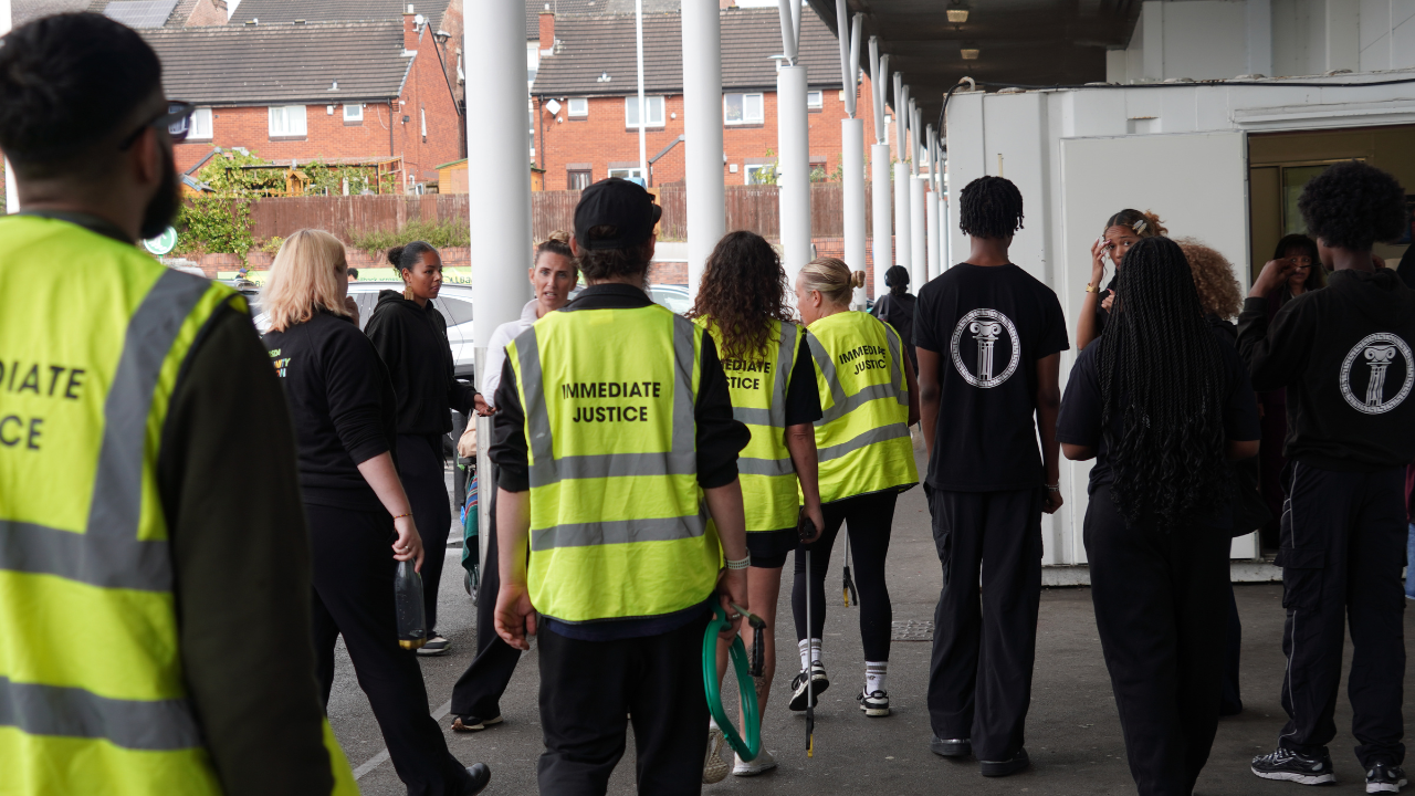 People carrying out Immediate Justice