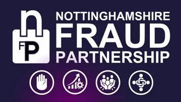 Nottinghamshire Fraud Partnership's logo.