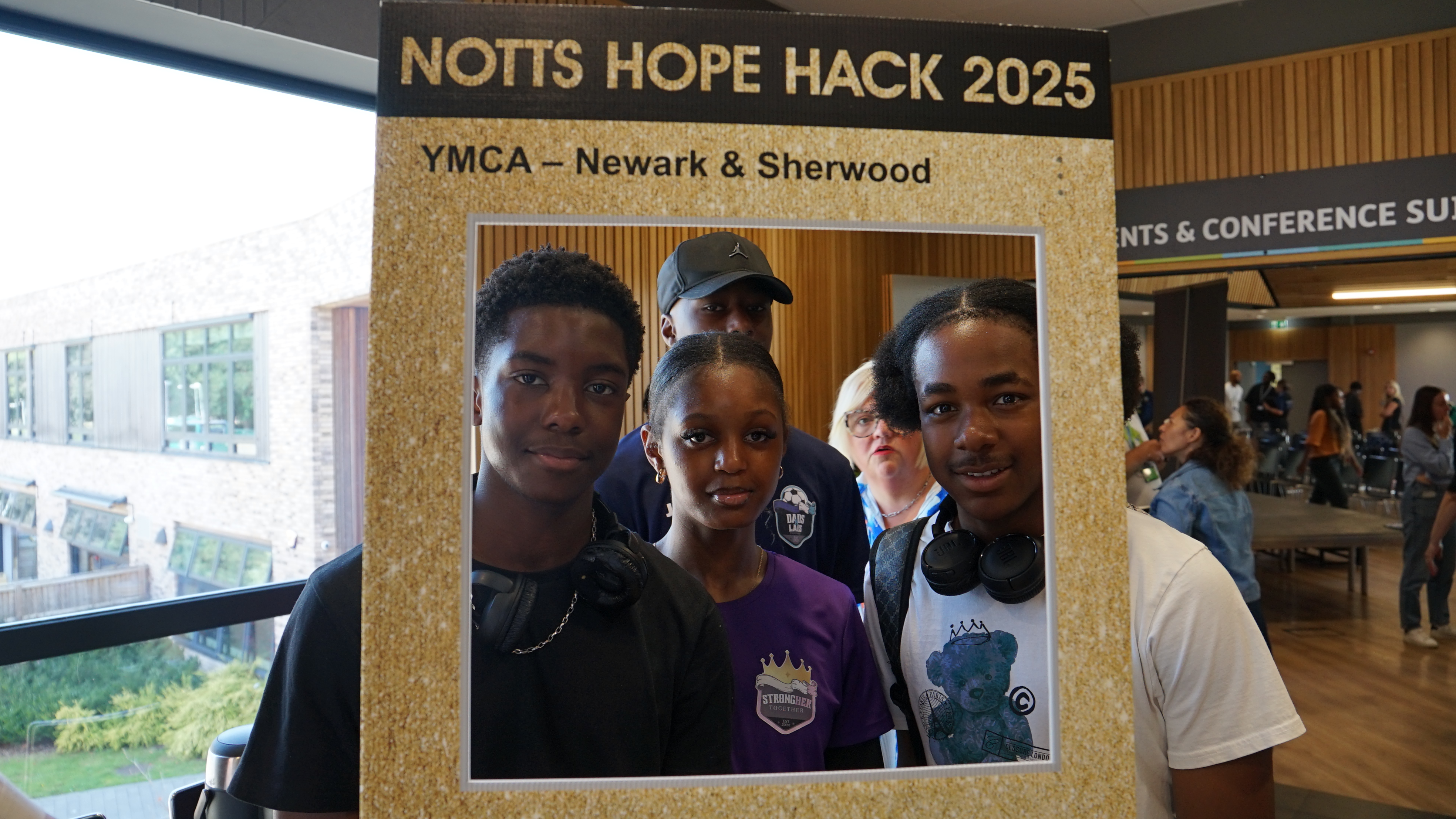 Young people at the Hope Hack 2025