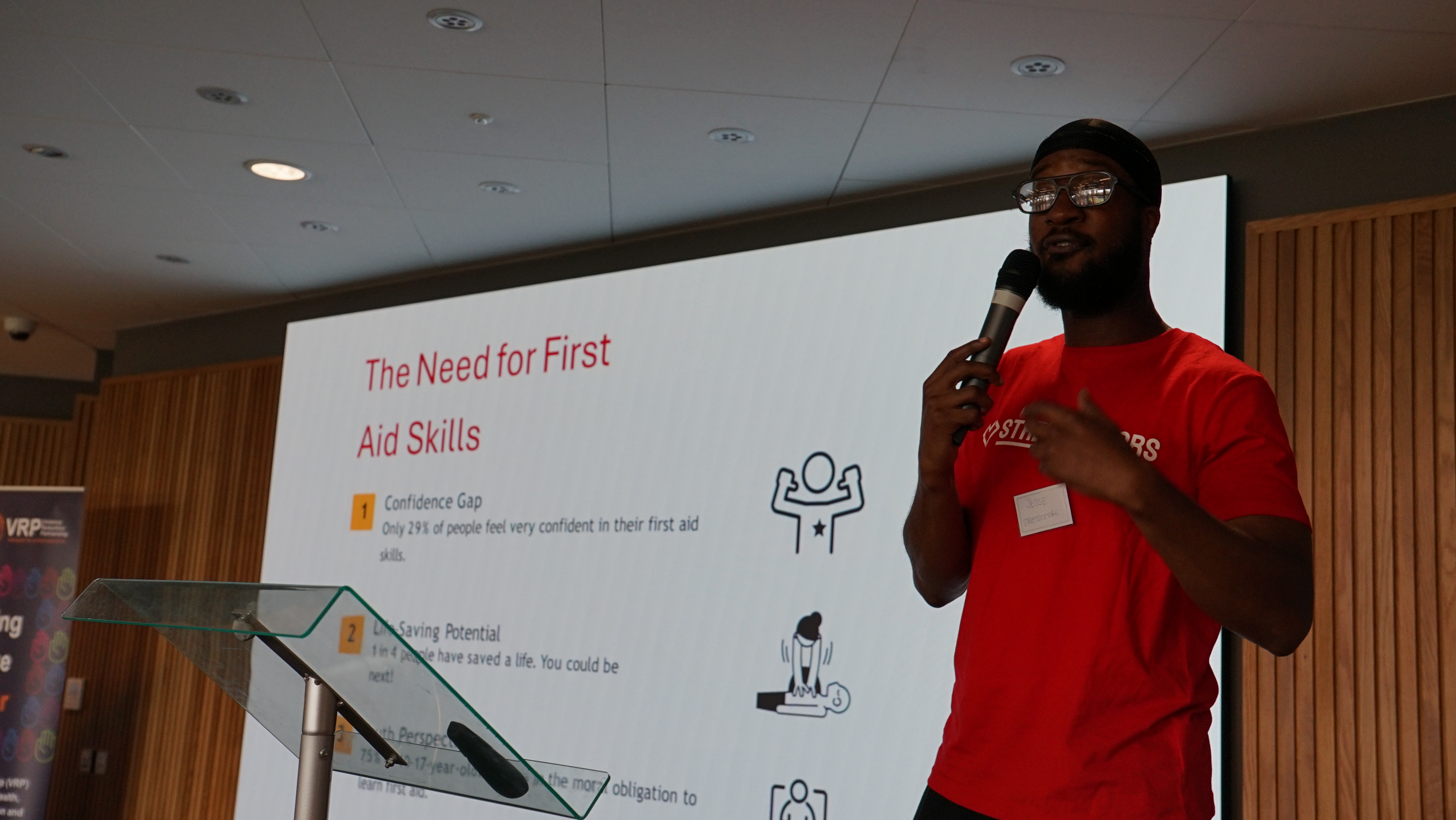 A first aid presentation