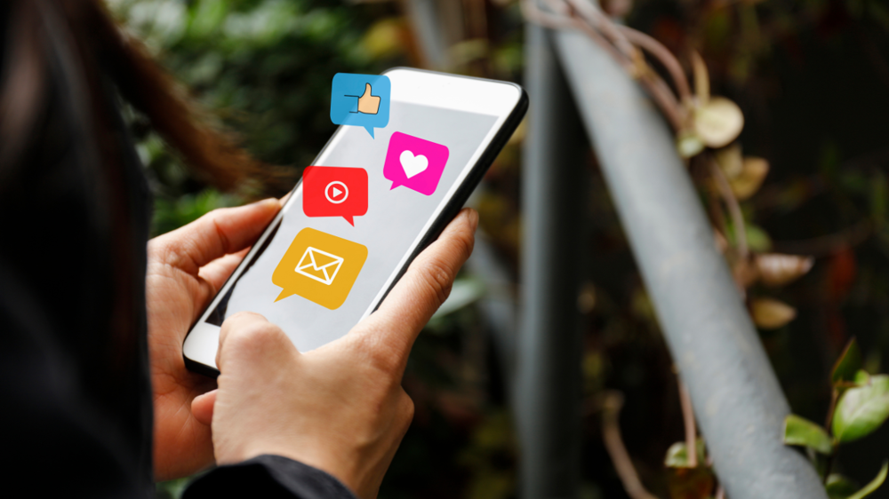 Generic image of social media