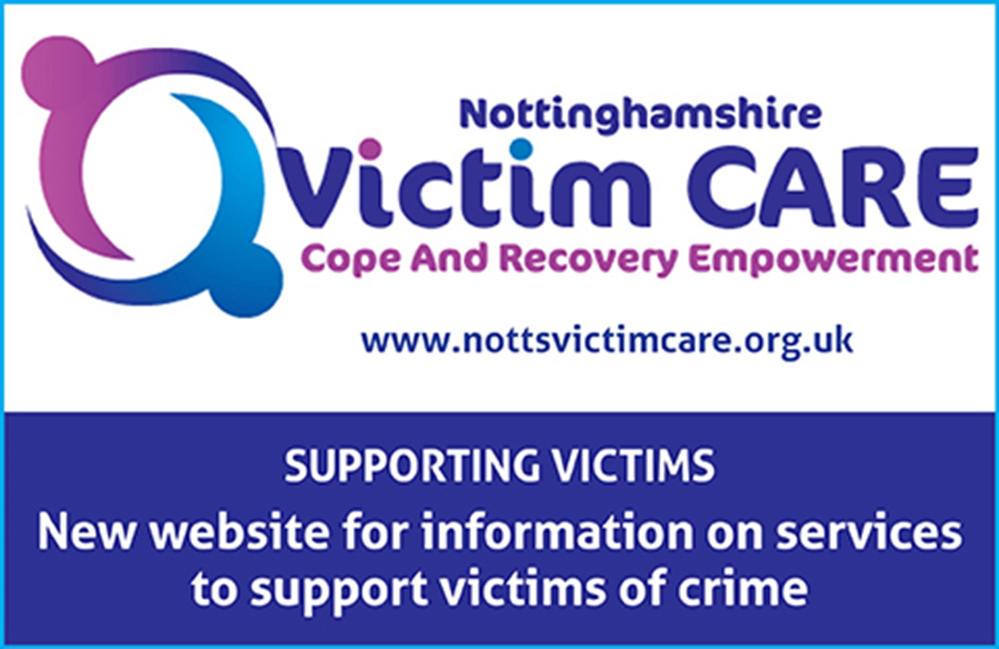 Victim Care logo Restorative Notts image